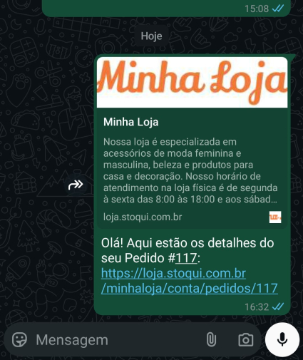 Compartilhar pedido 2