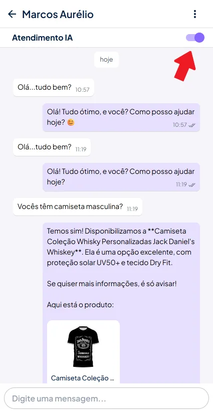 Desativar IA