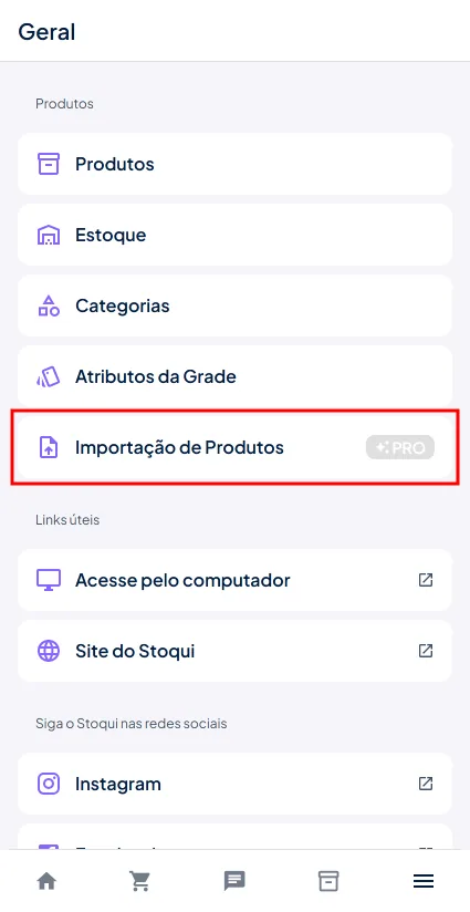 Importar 1