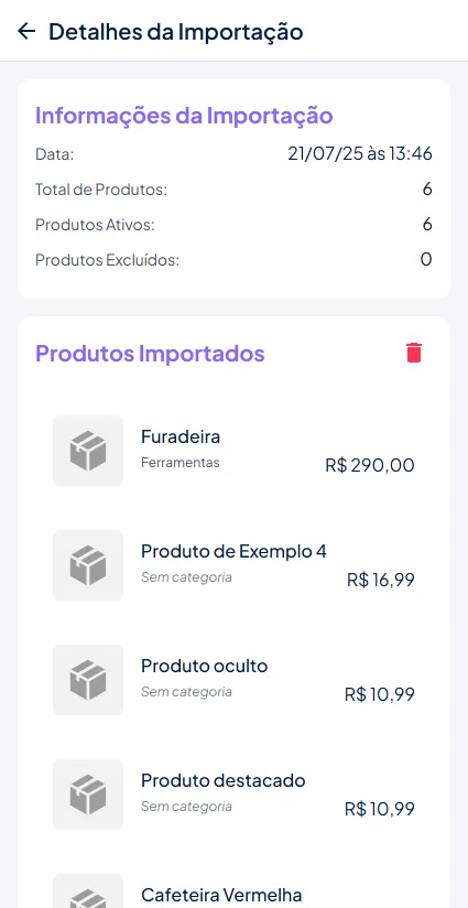 Importar 6