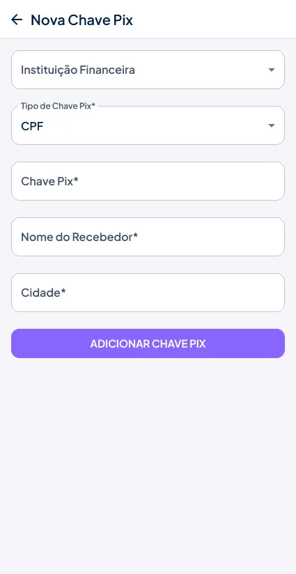 Configurar Pix
