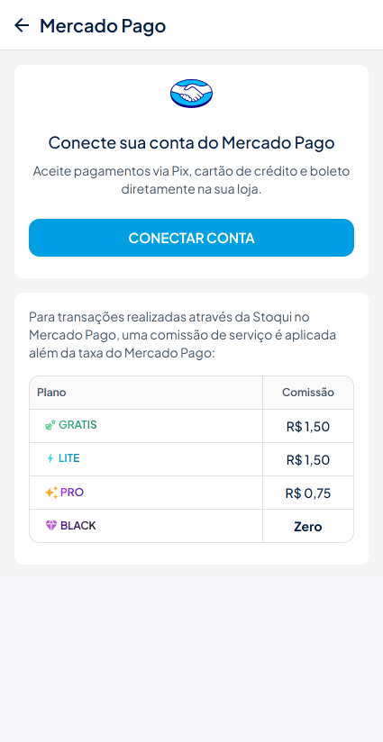Mercado Pago conectar