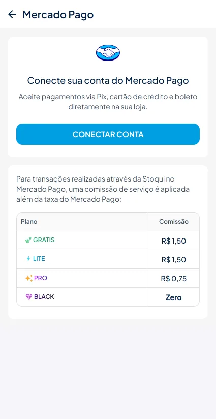 Mercado Pago conectar
