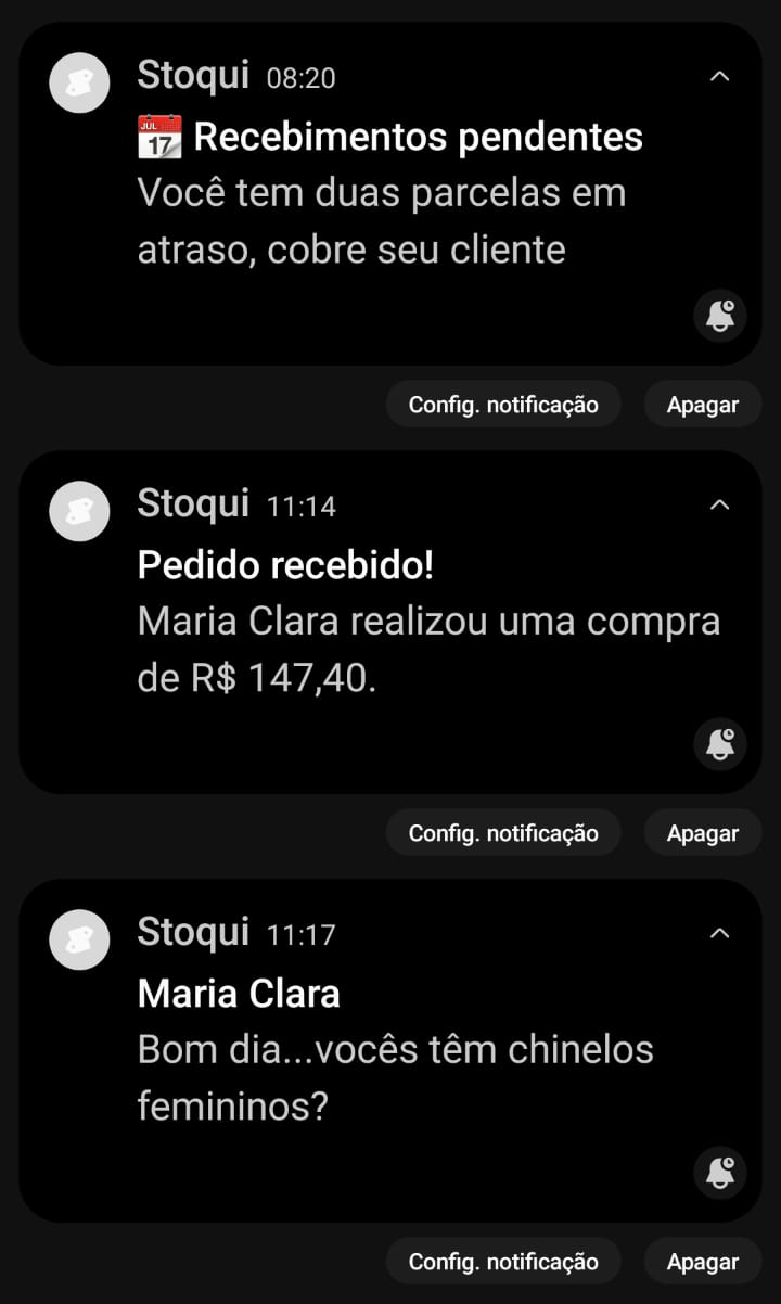 Notificações push