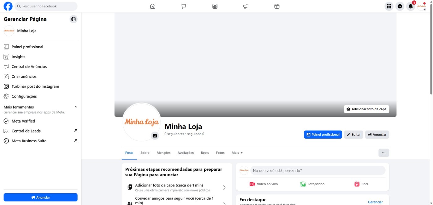 Concluir cadastro página