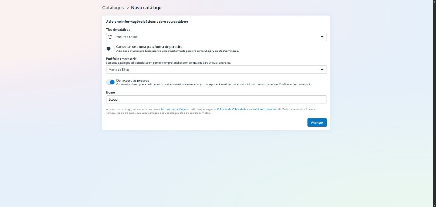 Gerenciador de Comércio