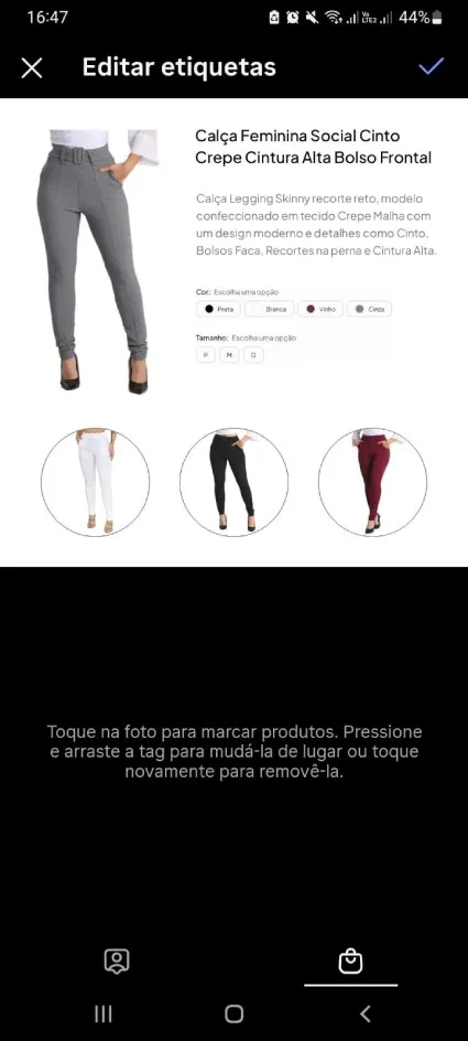 Marcar produtos